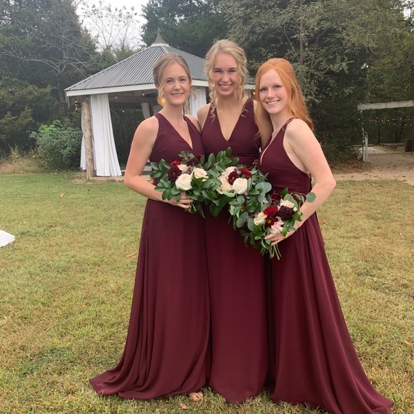 MONI CONVERTIBLE DRESS - CABERNET - Picture 4 of 8